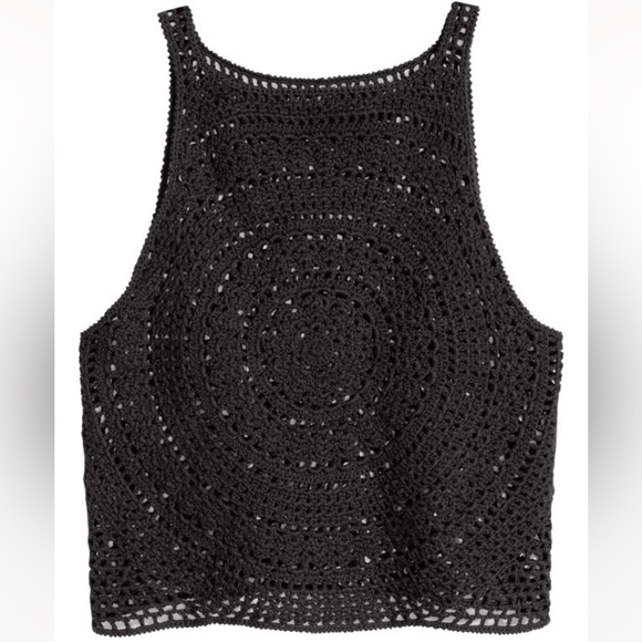 H&M Tops - H&M Coachella crochet top
